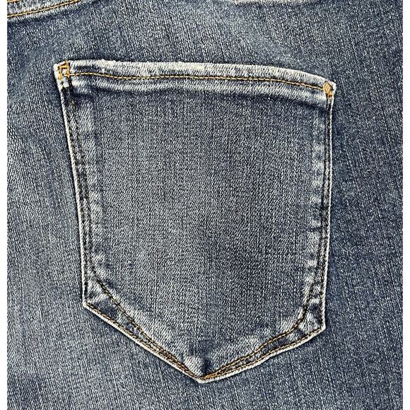 River Island Plus 18 Blue Jeans Skinny Ripped Distressed I4 - Picture 8 of 13